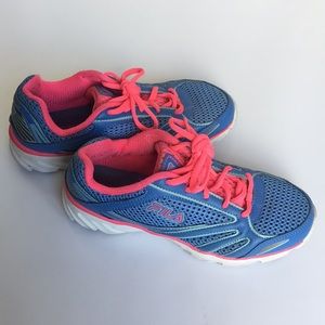 Women’s Blue Pink Lace Sneakers